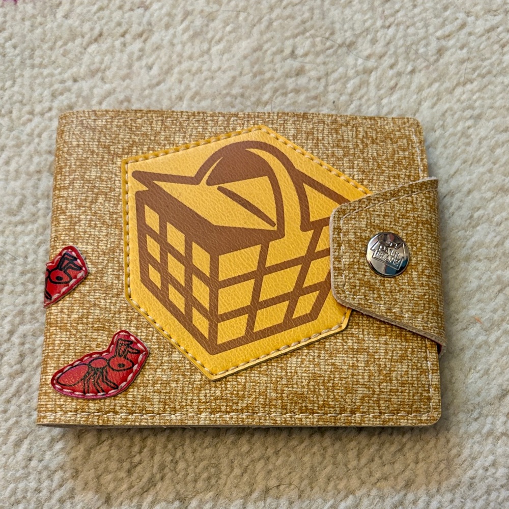 Paul Frank vintage 2004 wallet with picnic basket and ants